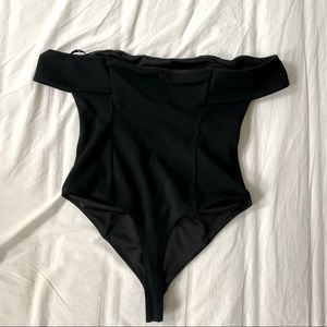 Off the shoulder bodysuit